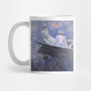 On the Boat by Claude Monet Mug